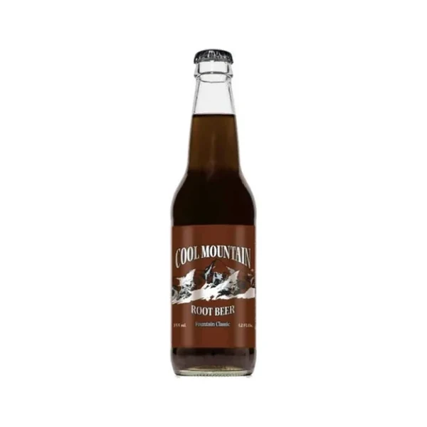 Cool Mountain Soda - 24 Pack - Root Beer 12oz Glass