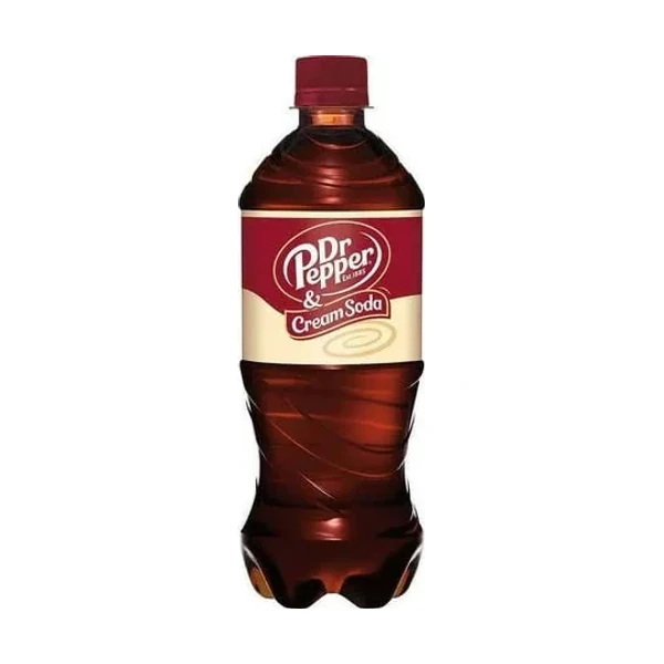 Dr Pepper Cream Soda - 24 Pack - 20oz (Plastic)