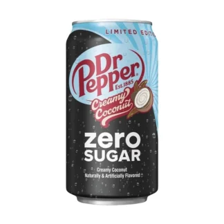 Dr Pepper Creamy Coconut Zero Sugar - 24 Pack - 12oz (Cans)
