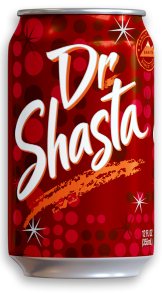 Shasta Soda - 24 Pack - Dr Shasta 12oz (Cans)