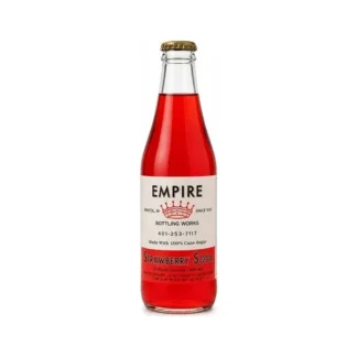 Empire Bottling Works Soda - 24 Pack - Strawberry 12oz (Glass)