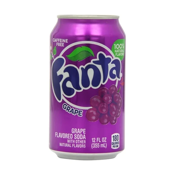 Fanta Grape Soda - 24 Pack - 12oz (Cans)