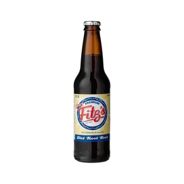 Fitz's - 24 Pack - Diet Root Beer - 12oz (Glass)