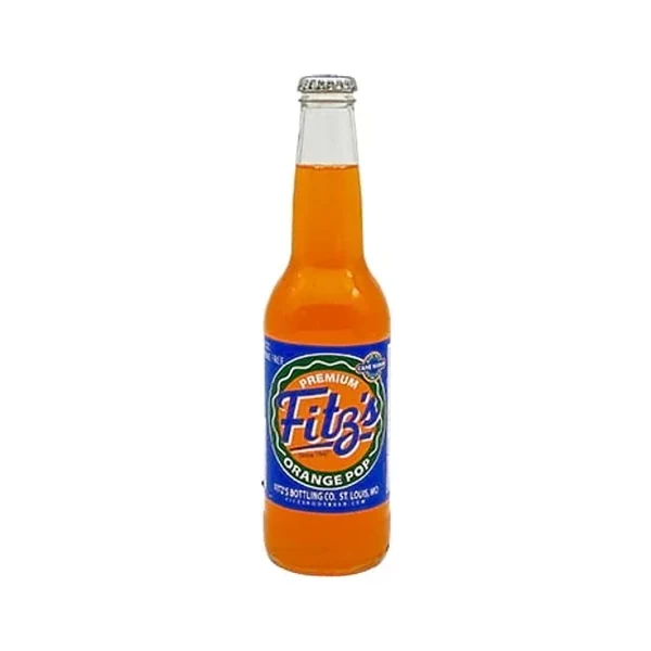 Fitz's - 24 Pack - Orange Pop - 12oz (Glass)