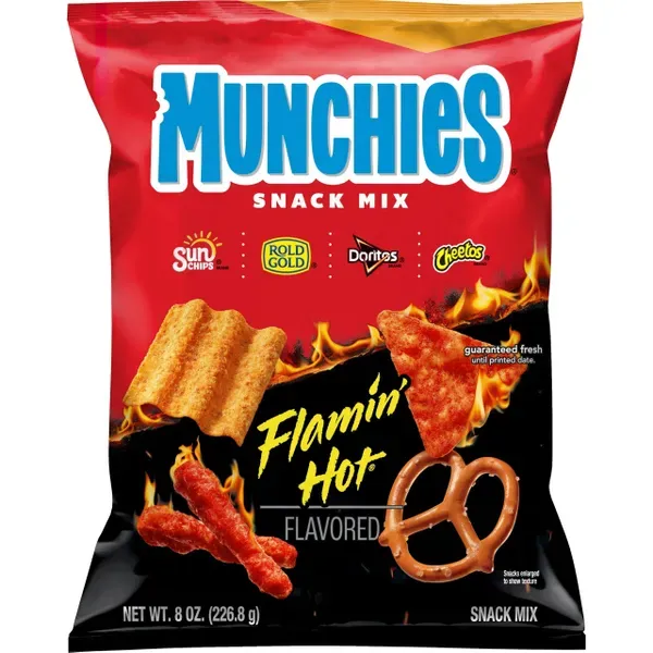 Munchies Snack Mix Flamin Hot - 32 Pack 2.75oz - Image 2