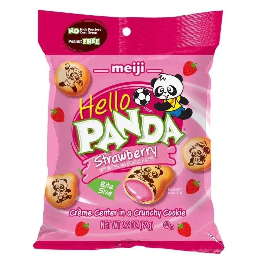 Hello Panda Biscuit Cookies - 6 Pack - Vanilla 2.2oz - Image 4