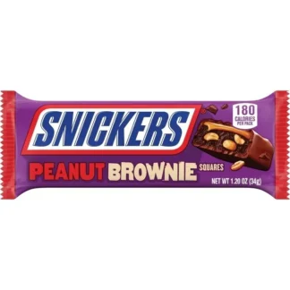 Snickers Chocolate Bars - 24 Pack - Snickers Peanut Butter Brownie 1.20oz
