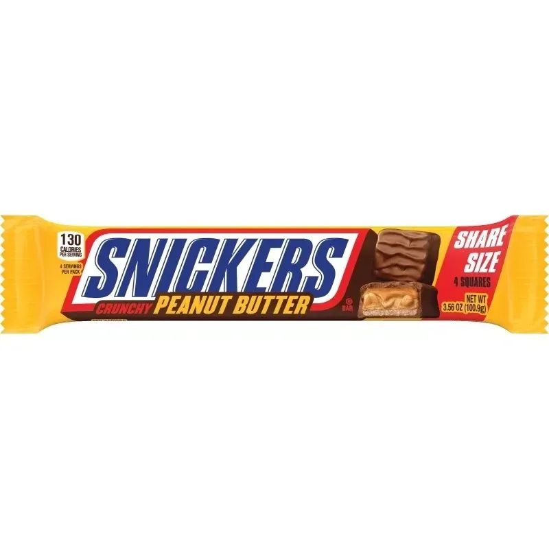 Snickers Chocolate Bars - 24 Pack - Snickers Share Size 3.29oz - Image 4