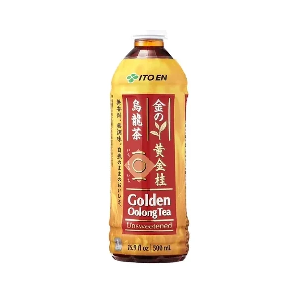 Ito En Oi Ocha - Golden Oolong Unsweetened - 12 Pack - 500ml Plastic