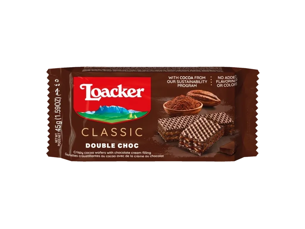 Loacker Classic Wafer Cookies - 12 Pack - Coca & Milk 1.59oz - Image 6