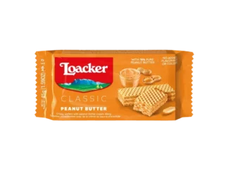 Loacker Classic Wafer Cookies - 12 Pack - Peanut Butter 1.59oz