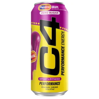 C4 Energy Drink - 12 Pack - Grape Popsicle 16oz (Can)