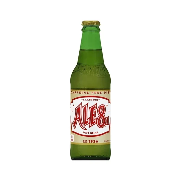 Ale-8-One Caffeine Free Diet - 24 Pack - 12oz Glass