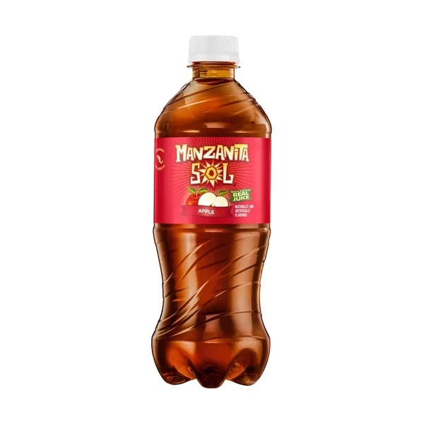 Manzanita Sol Apple Soda - 24 Pack - 20oz (Plastic)