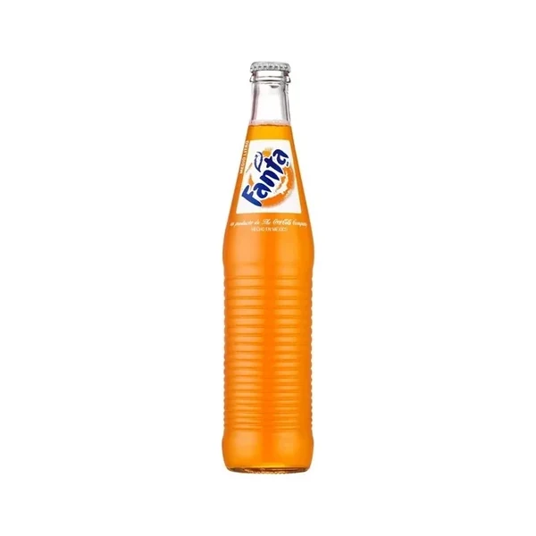 Medio Litro Fanta Orange - 24 Pack - 500ml Glass