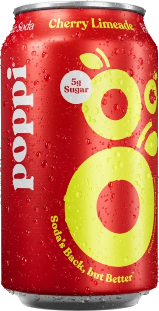 Poppi Prebiotic Soda - 12 Pack - Strawberry Lemon 12oz (Cans)