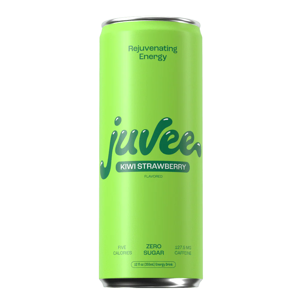 Juvee Energy Drink - 12 Pack - Kiwi Strawberry 12oz (Can)