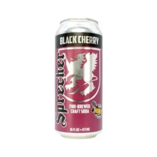 Sprecher Craft Sodas - 24 Pack - Black Cherry 16oz Cans