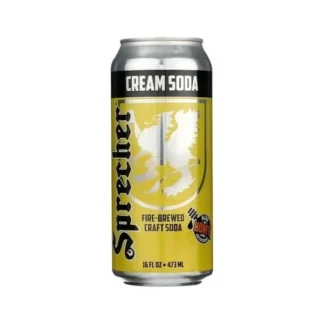 Sprecher Craft Sodas – 12 Pack – Cream Soda 16oz Cans