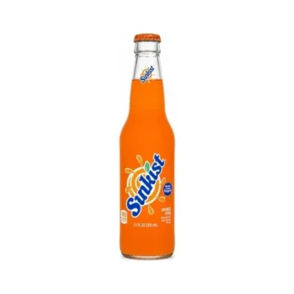 Sunkist Orange Soda - 24 Pack - 12oz Glass