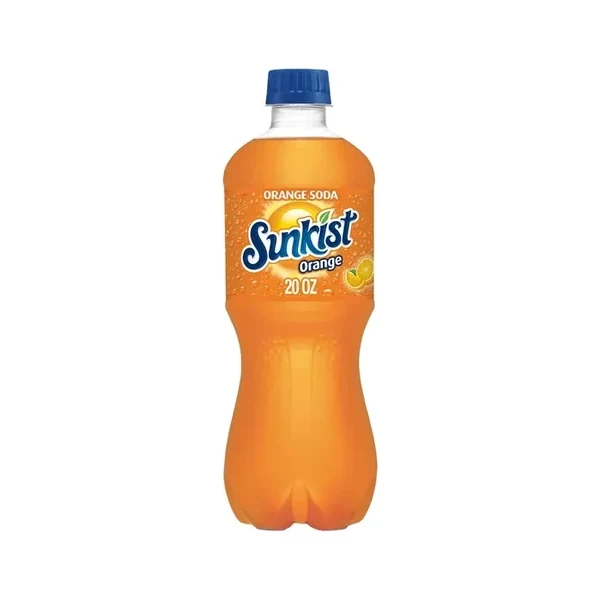 Sunkist Orange Soda - 24 Pack - 20oz Plastic