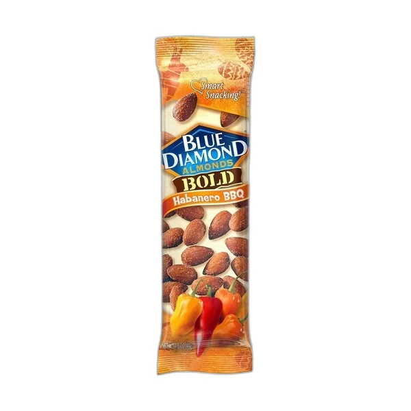 Blue Diamond Almonds - 12 Pack - Bold Habanero BBQ Almonds 1.5oz