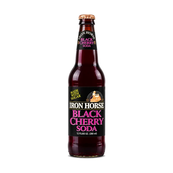 Iron Horse - 24 Pack - Black Cherry 12oz (Glass)