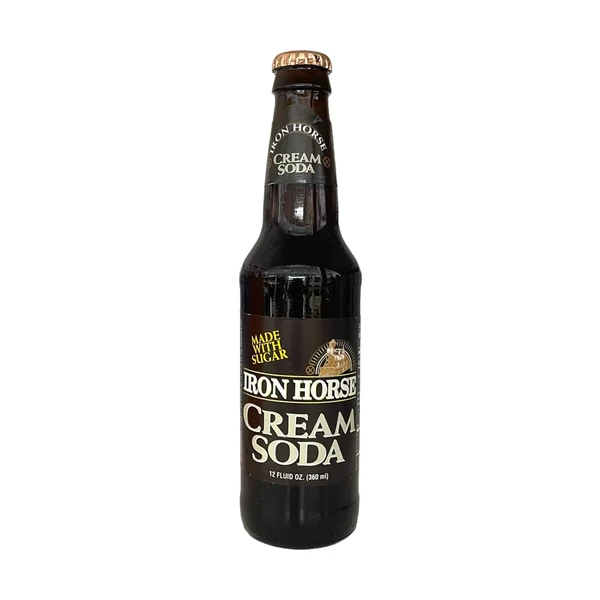 Iron Horse - 24 Pack - Cream Soda 12oz (Glass)