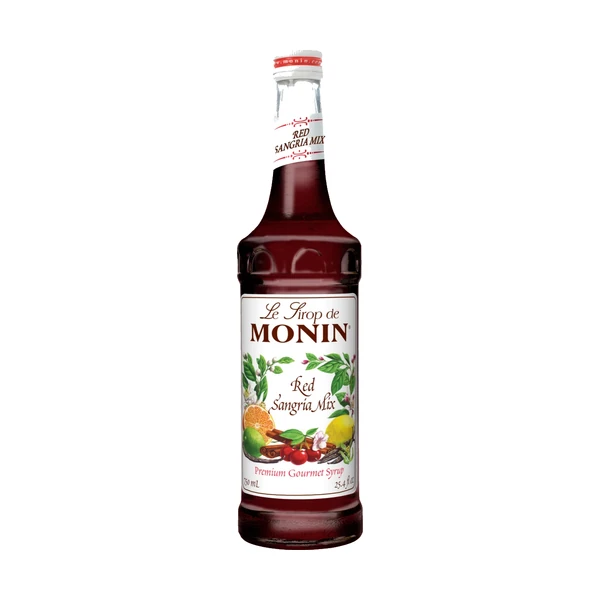 Monin Red Sangria Mix – 12 Pack – 750ml (Glass)