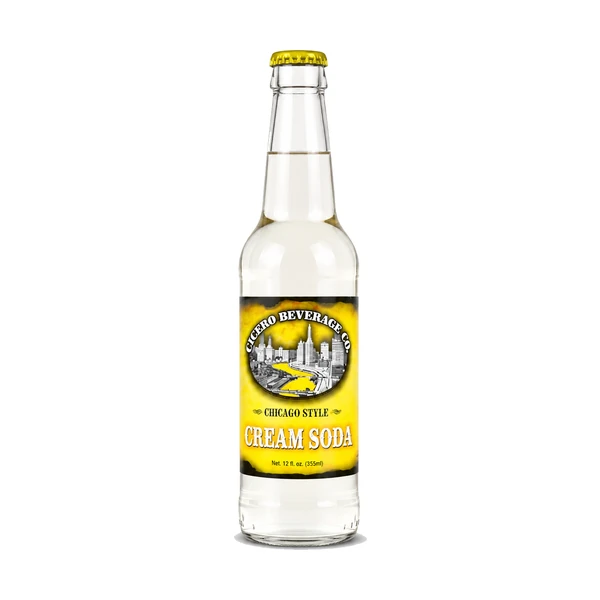 Cicero Beverage Co. Cream Soda - 24 Pack - 12oz (Glass)