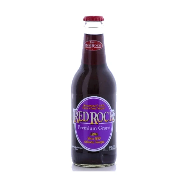Red Rock Premium Grape – 24 Pack – 12oz (Glass)