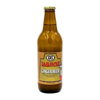D&G Jamaican Ginger Beer - 24 Pack - 12oz (Glass)