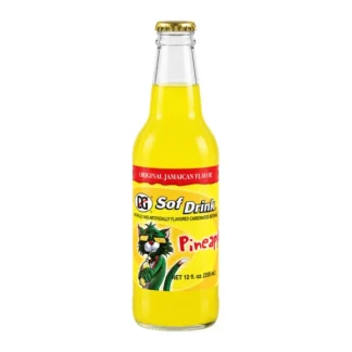 D&G Pineapple Soda - 24 Pack - 12oz (Glass)