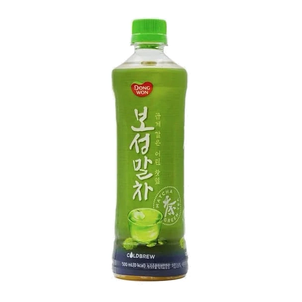 Dongwon Boseong Matcha Green Tea - 12 Pack - 500ml (Plastic)